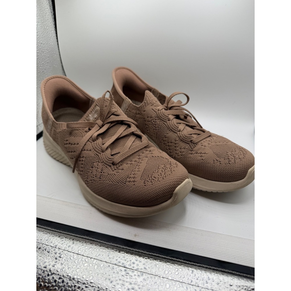 Skechers Martha Stewart Hands Free Slip-ins Ultra Flex 3.0 Mocha Brown 158911